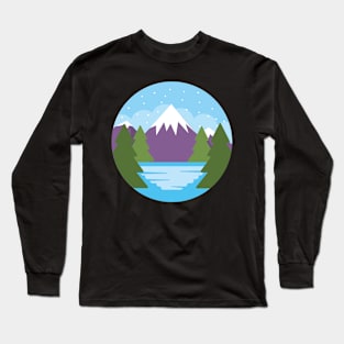 Mountains Long Sleeve T-Shirt